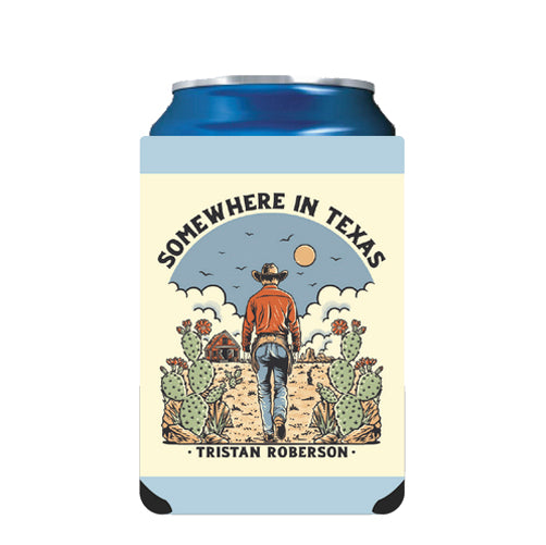 TR Somewhere in Texas Koozie