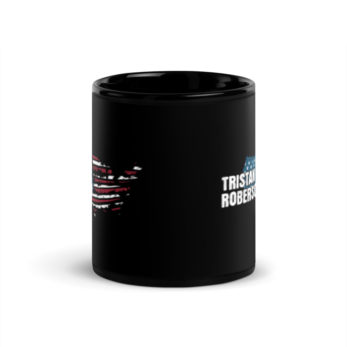 TR God Bless America Mug - Black