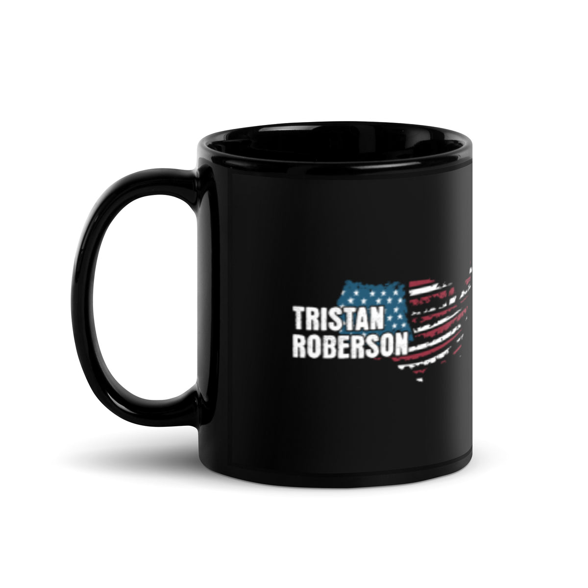 TR God Bless America Mug - Black