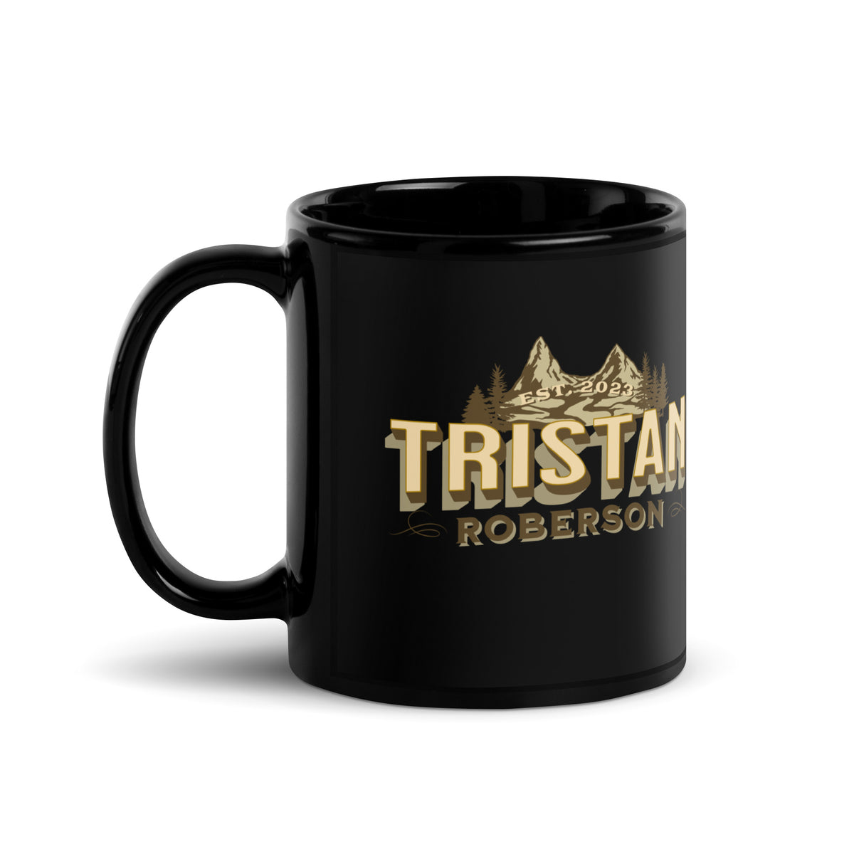 TR Mountain Mug - Black