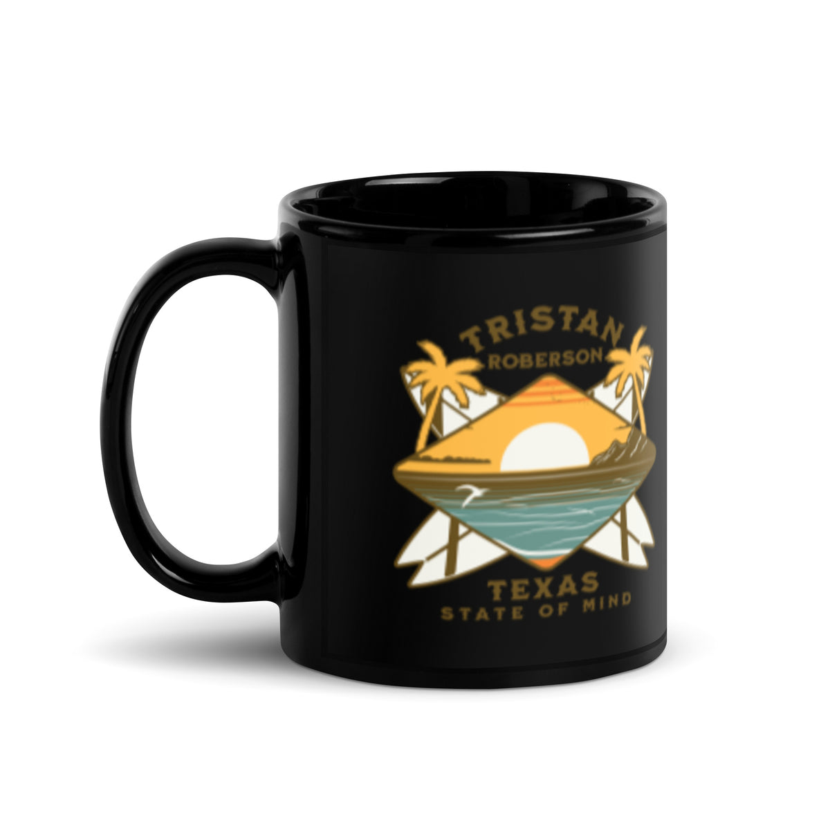 TR Beach Mug - Black