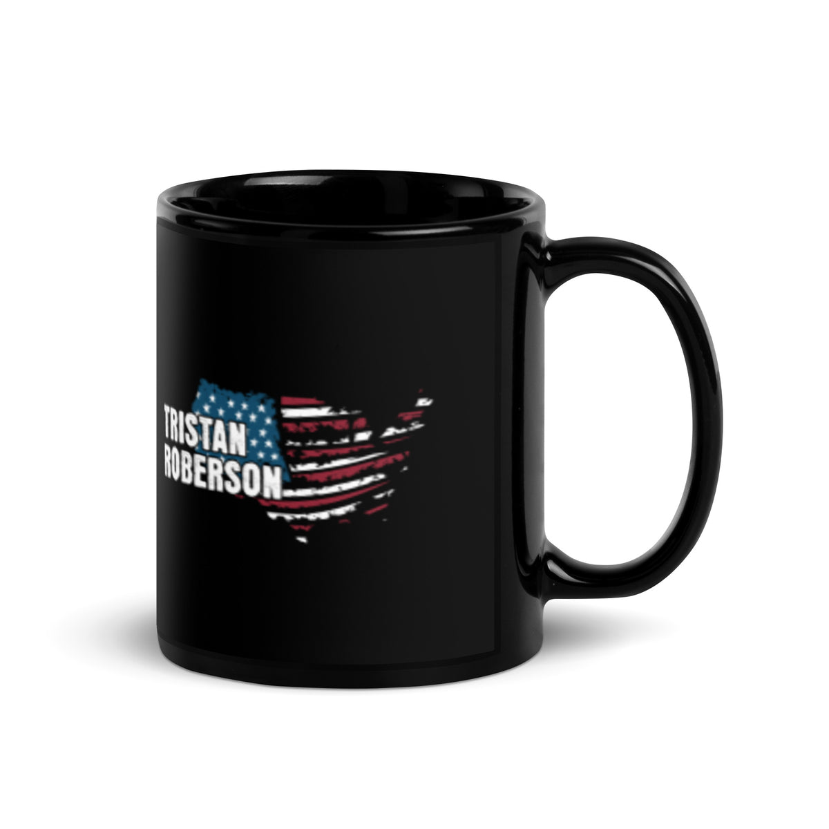 TR God Bless America Mug - Black