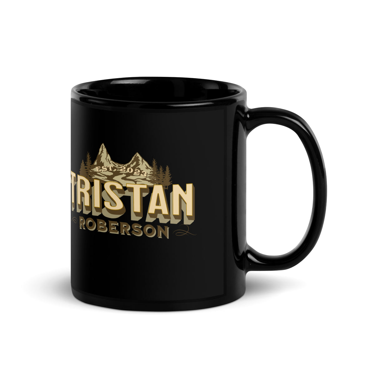 TR Mountain Mug - Black