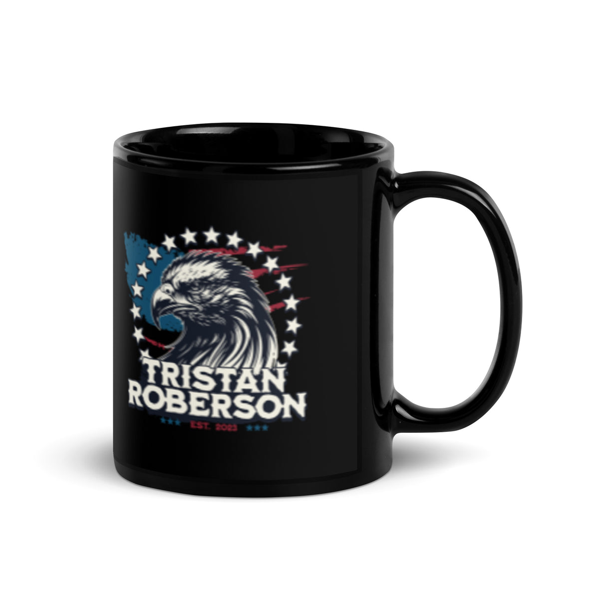 TR Eagle Mug - Black