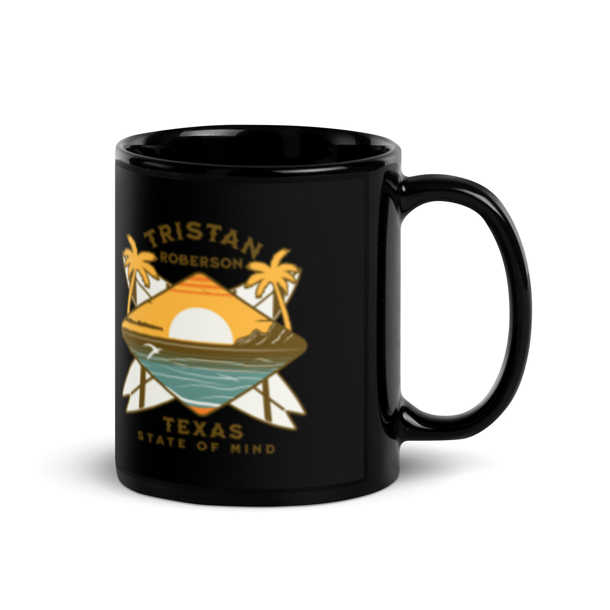 TR Beach Mug - Black