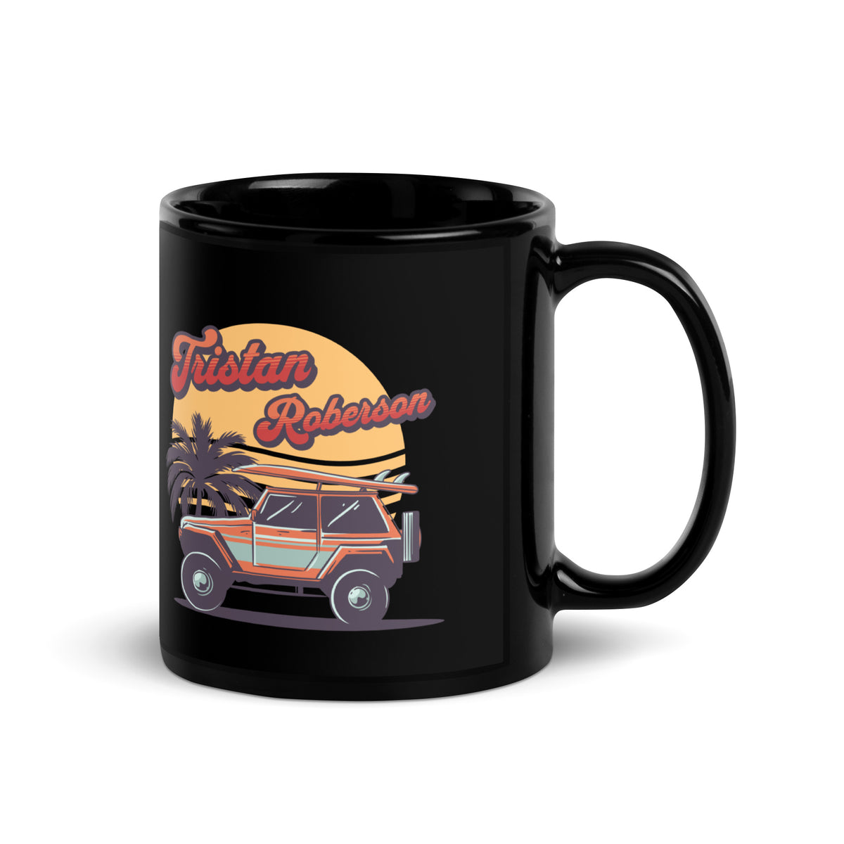 TR Surf Mug - Black