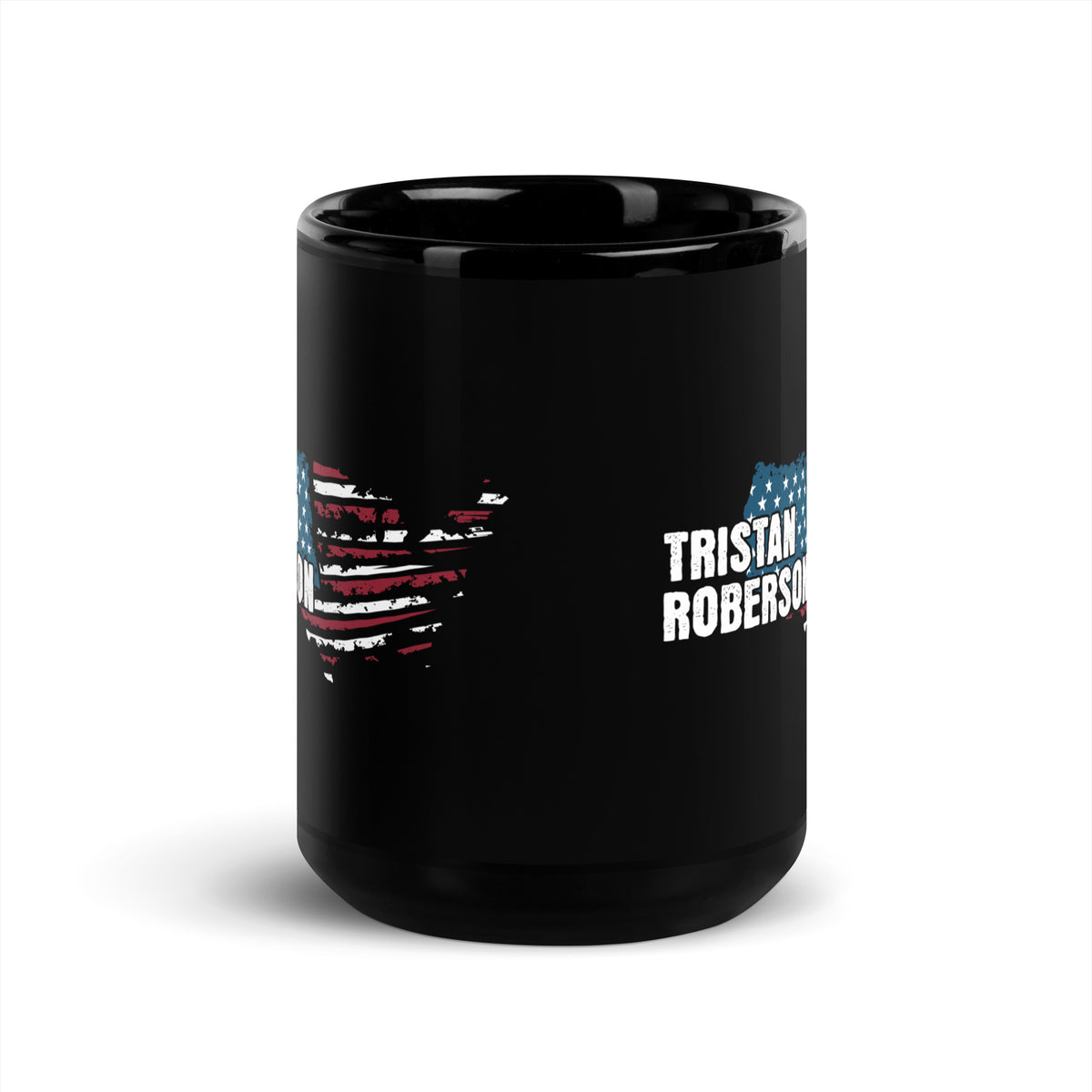 TR God Bless America Mug - Black