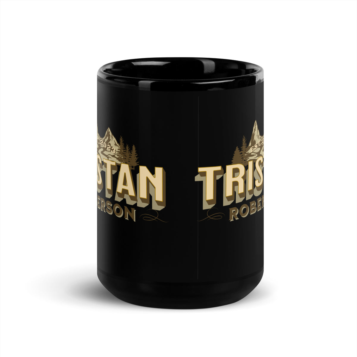 TR Mountain Mug - Black