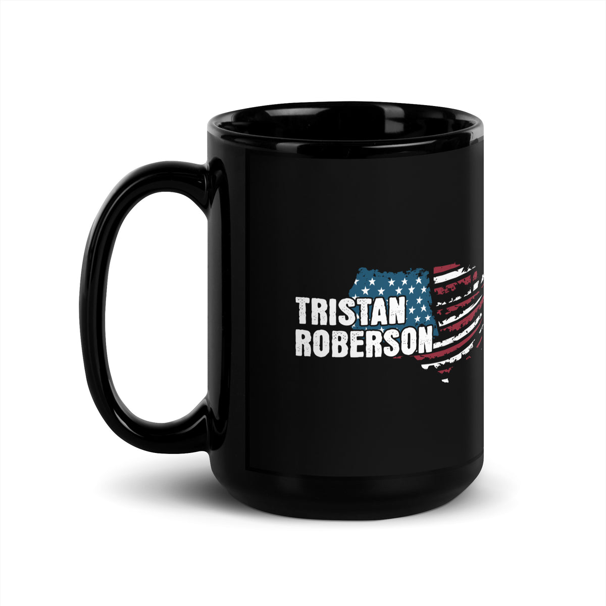 TR God Bless America Mug - Black