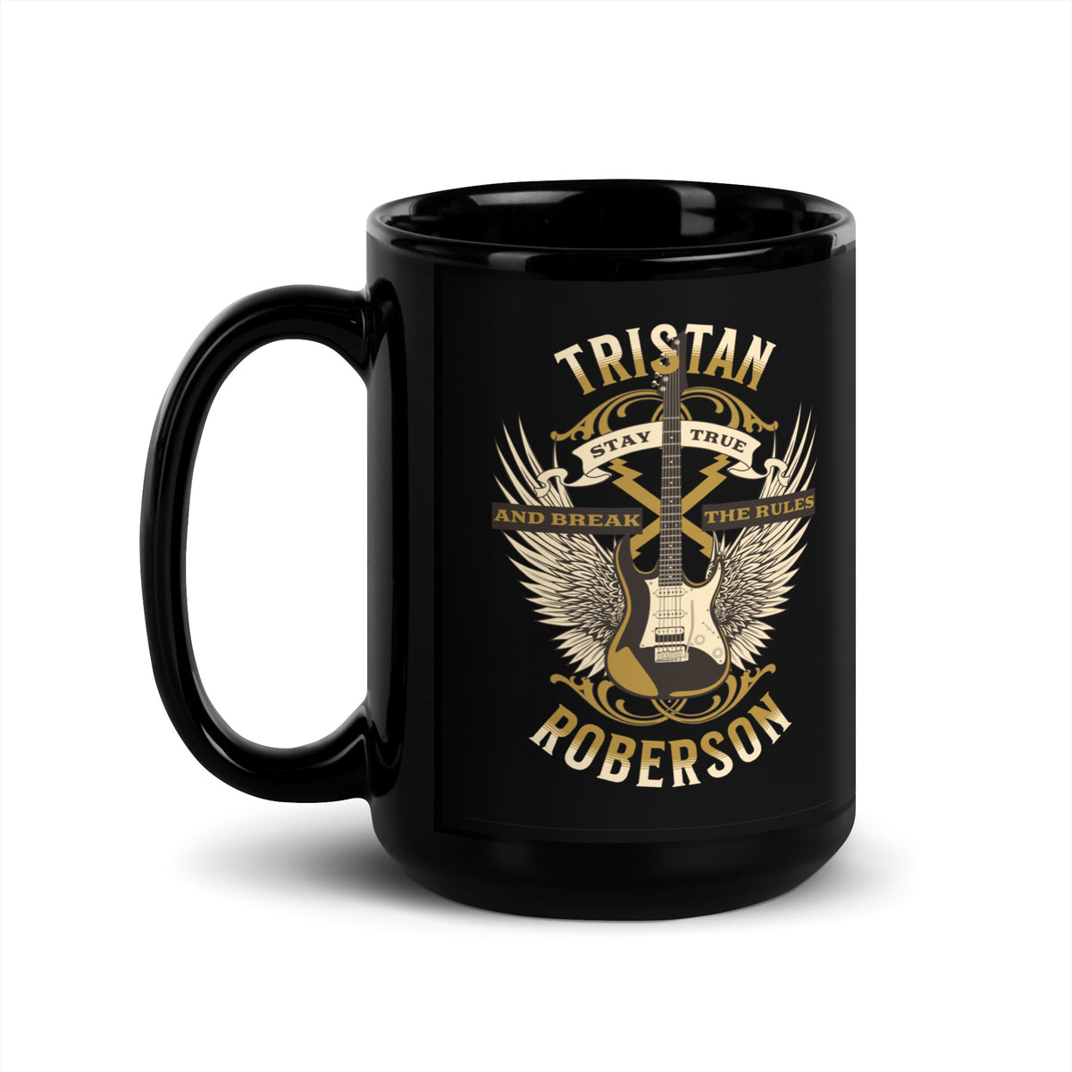 TR Stay True Mug - Black