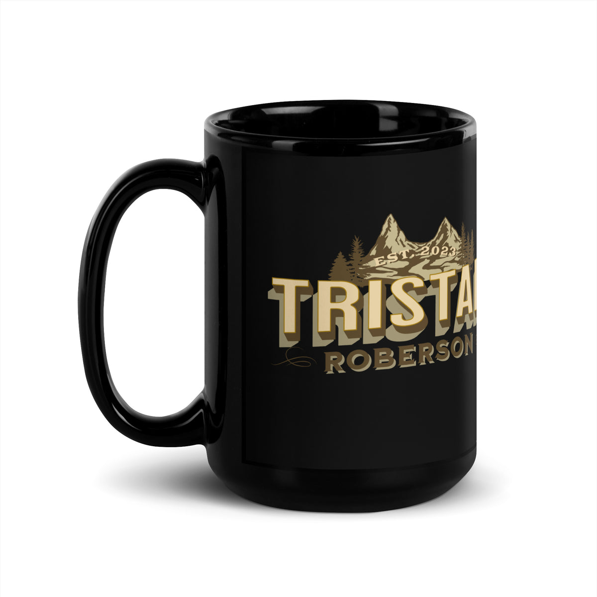 TR Mountain Mug - Black