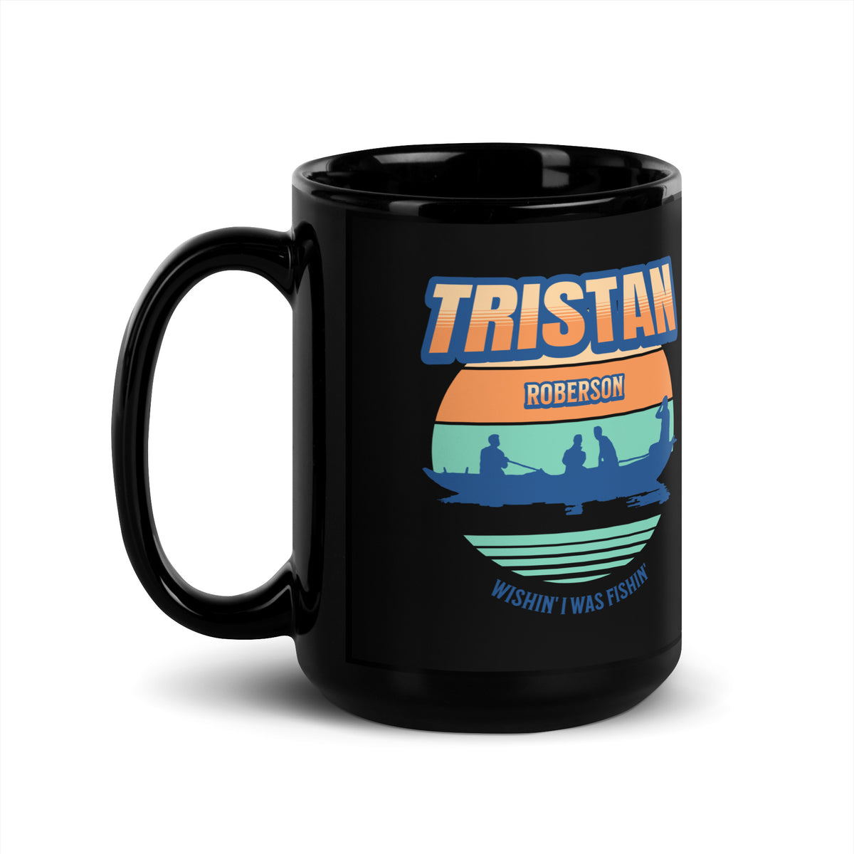 TR Boating Mug - Black