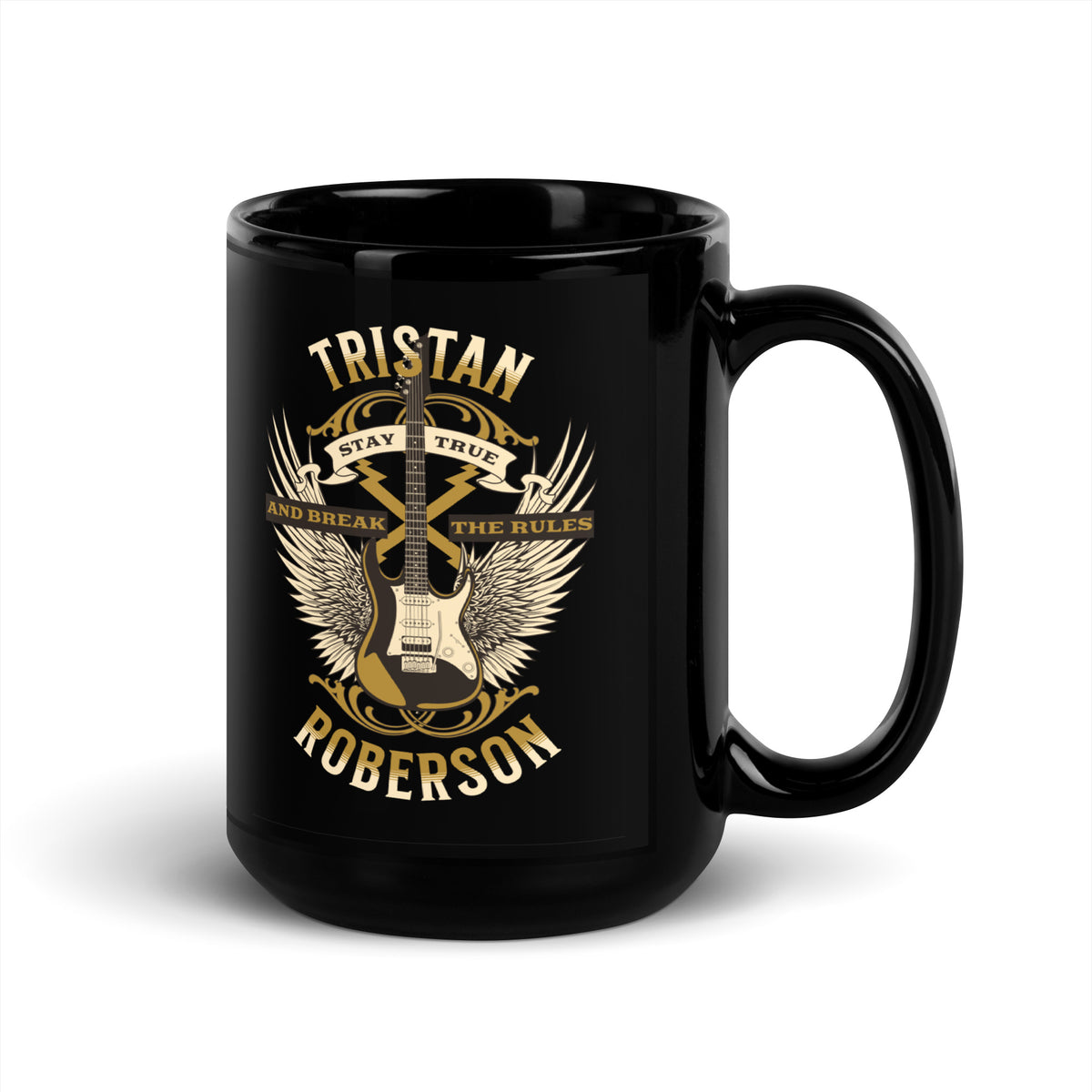 TR Stay True Mug - Black