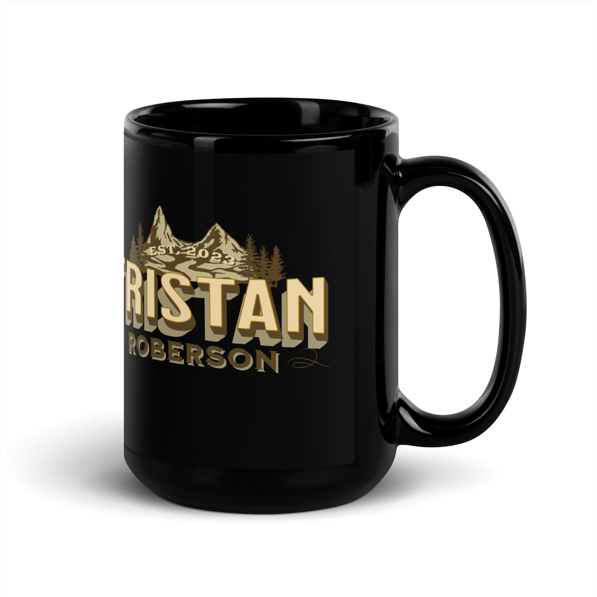 TR Mountain Mug - Black