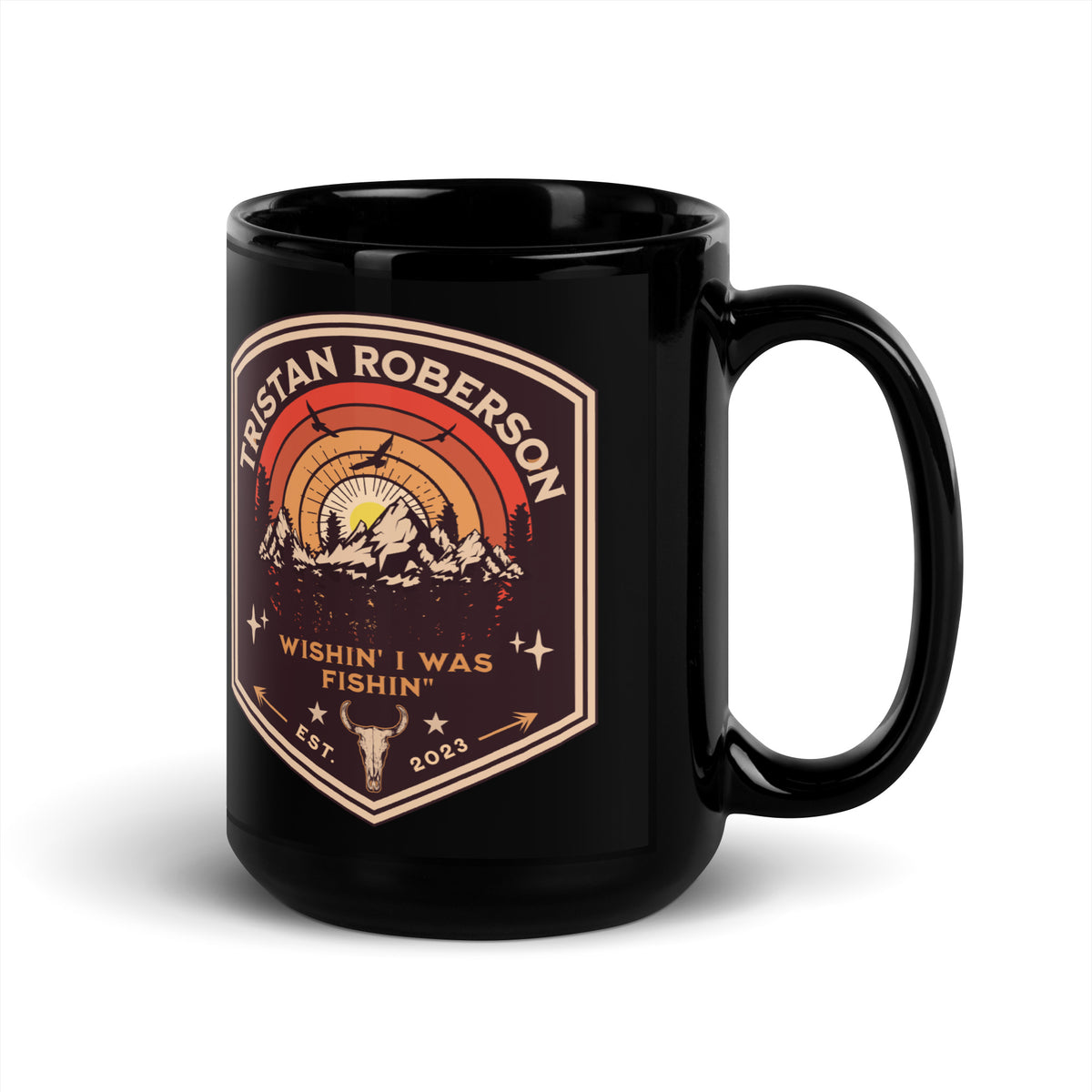 TR Wishin Mug - Black