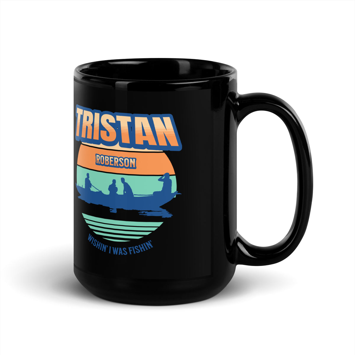 TR Boating Mug - Black