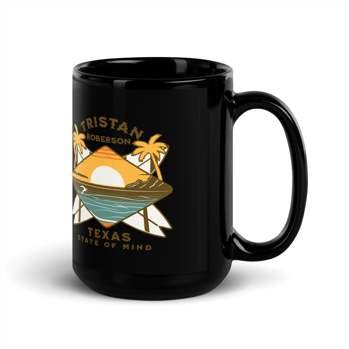 TR Beach Mug - Black