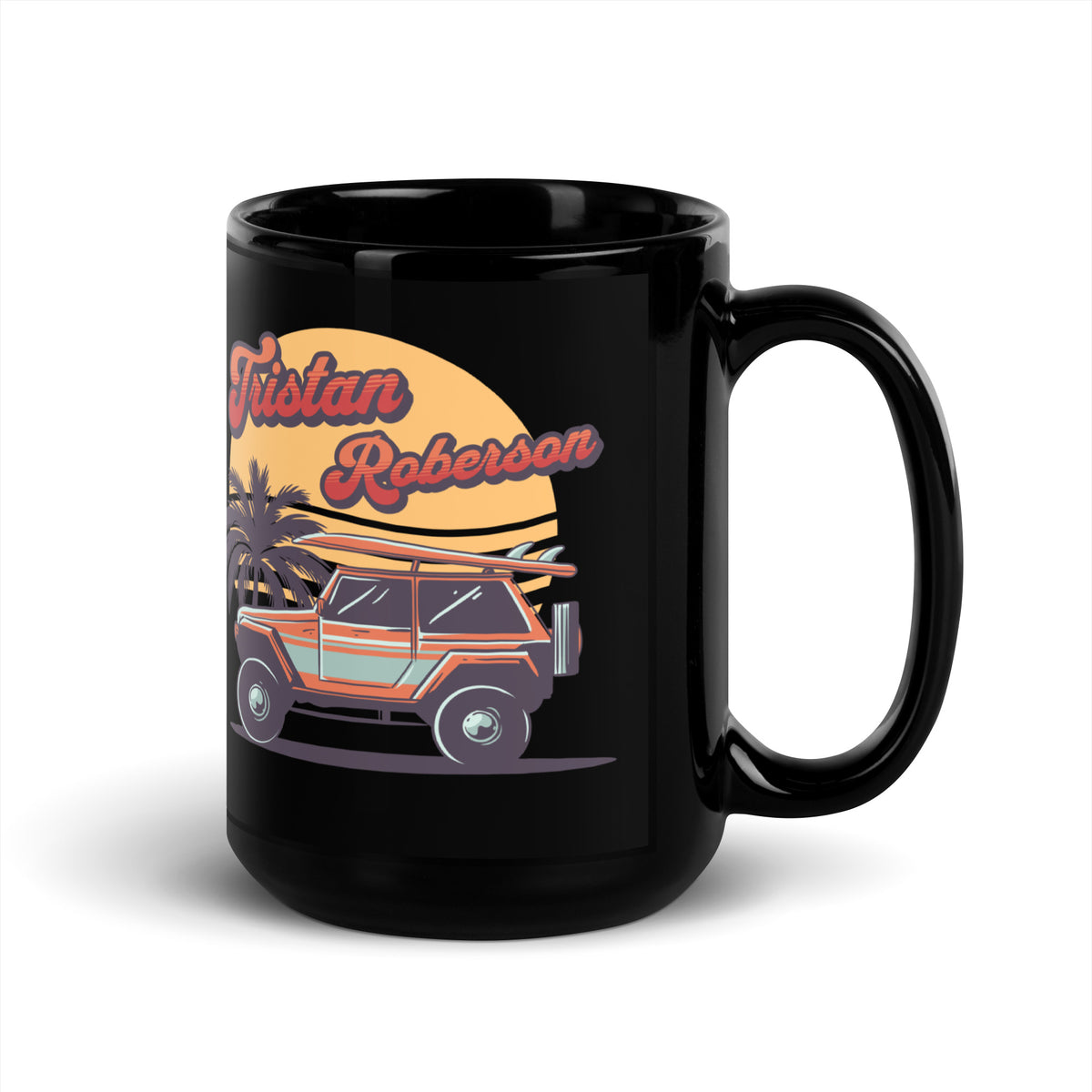 TR Surf Mug - Black