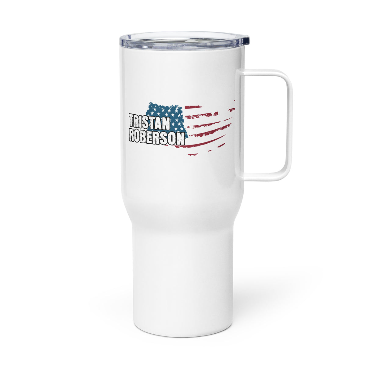 TR God Bless America Travel Mug