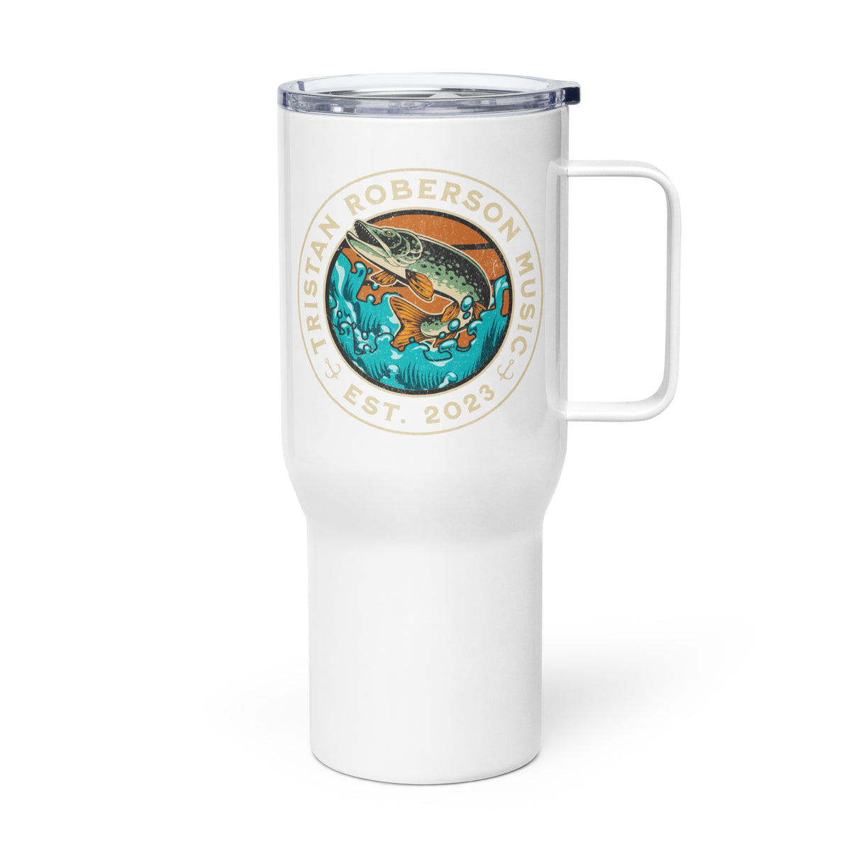 TR Monster Fishing Travel Mug