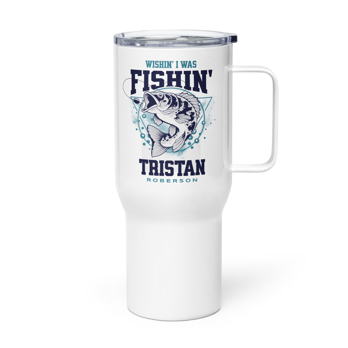 TR Wishin Fishin Travel Mug