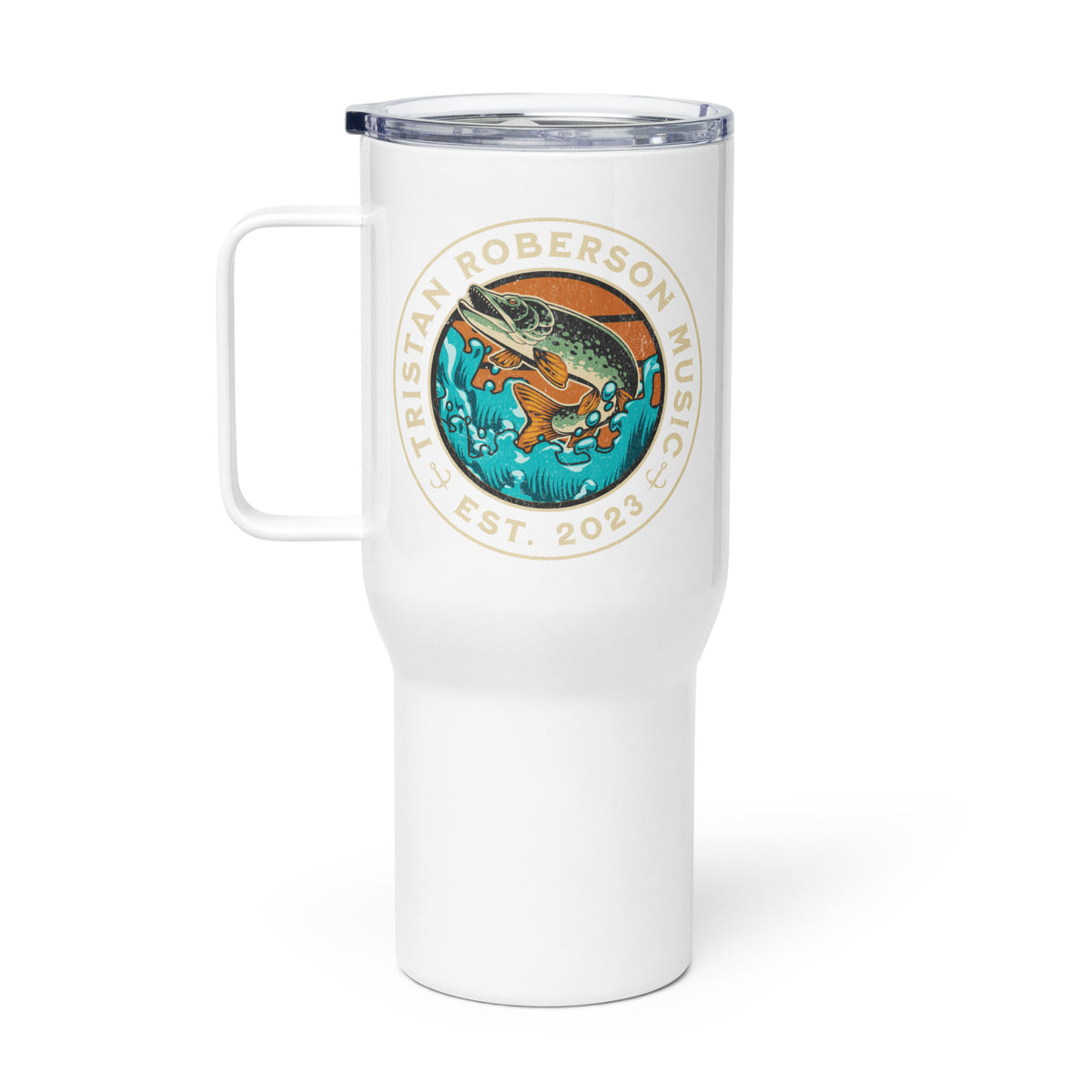 TR Monster Fishing Travel Mug