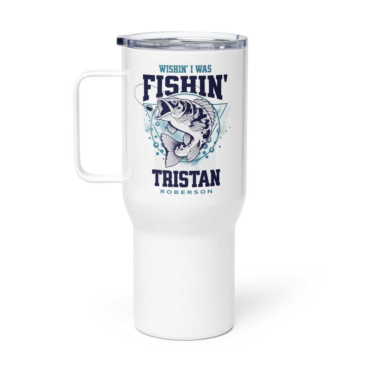 TR Wishin Fishin Travel Mug