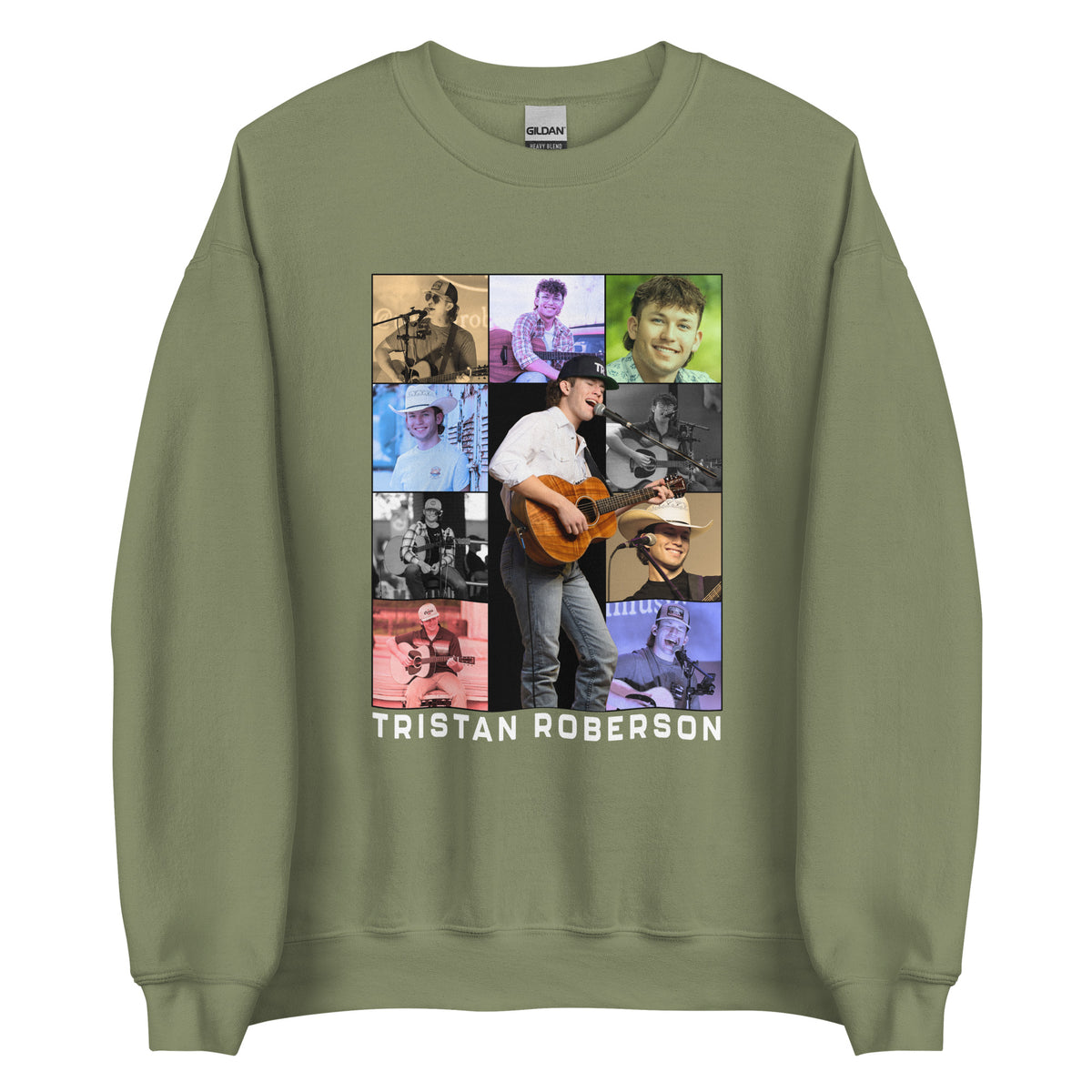 TR Collage (white lettering) Sweatshirt