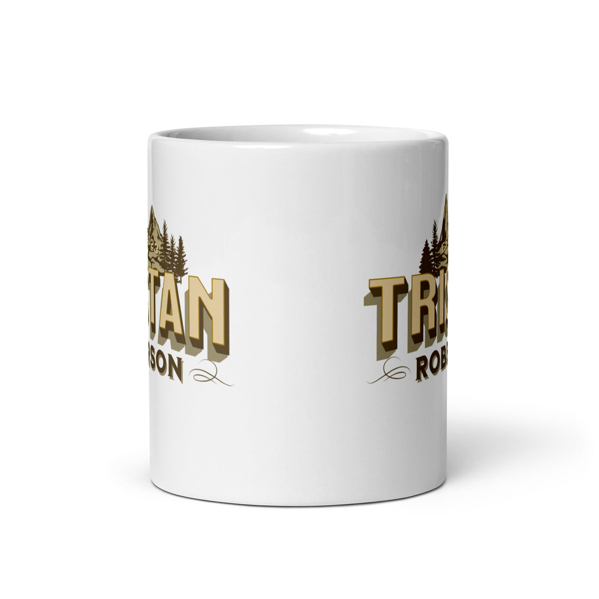 TR Mountain Mug - White