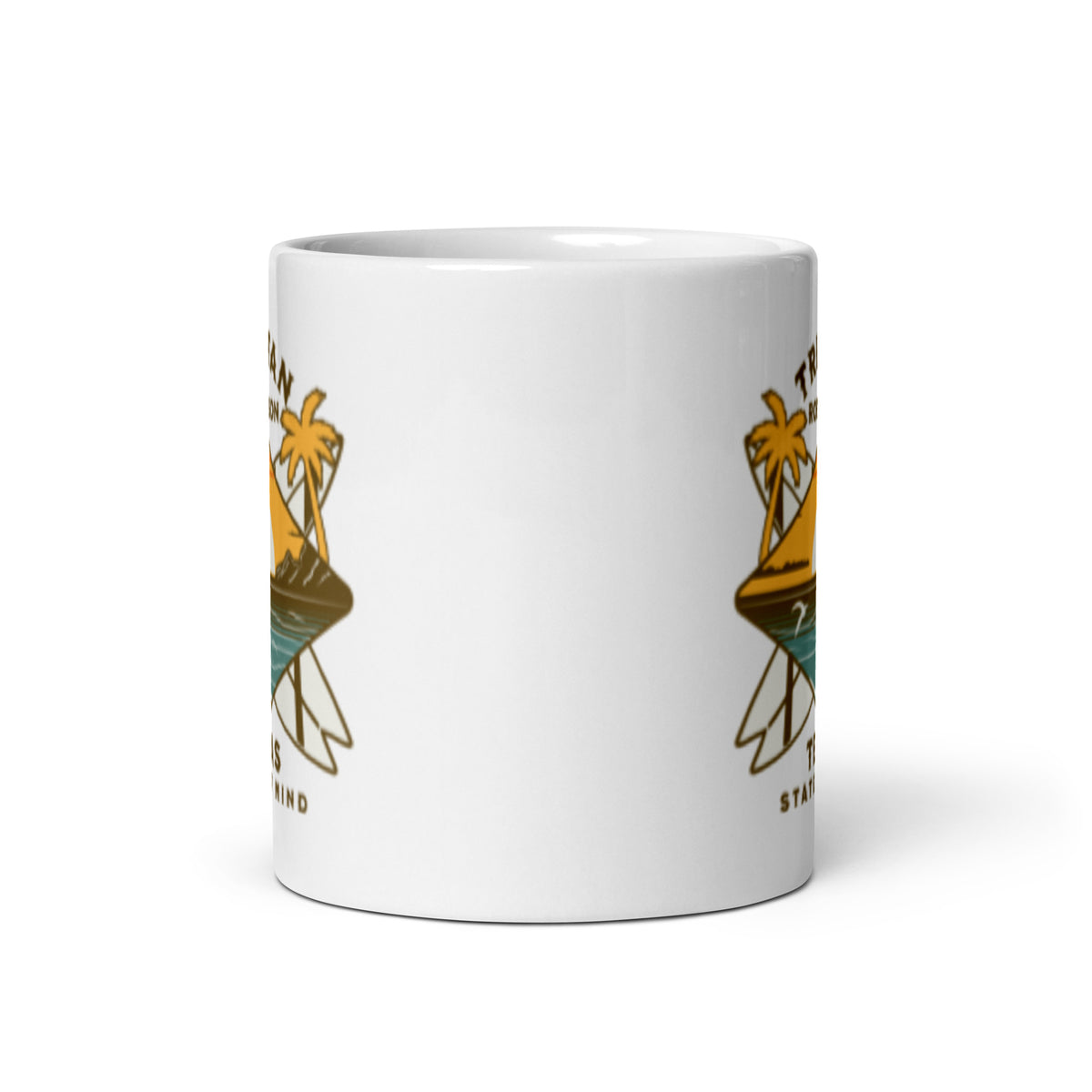 TR Beach Mug - White