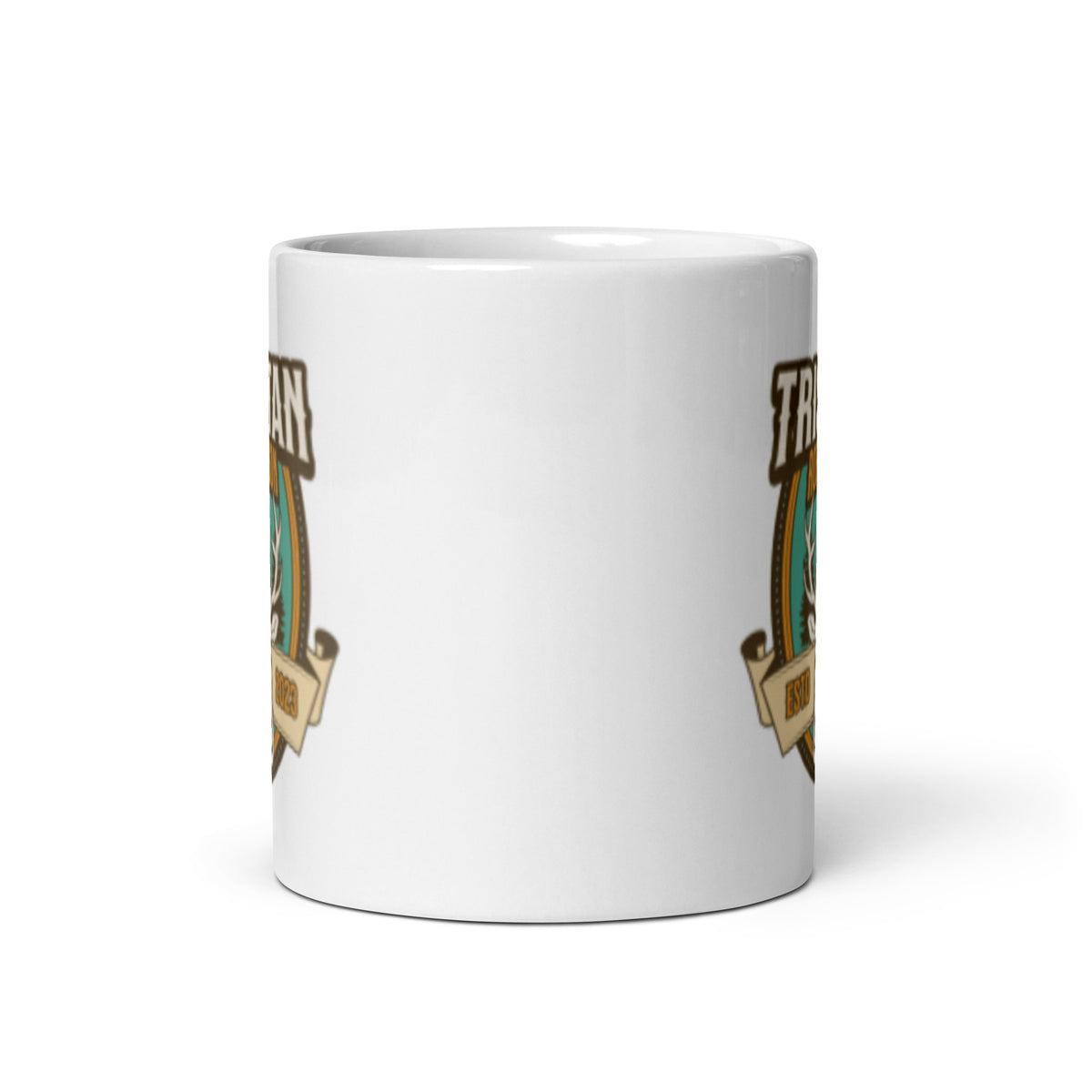 TR Deer Mug - White