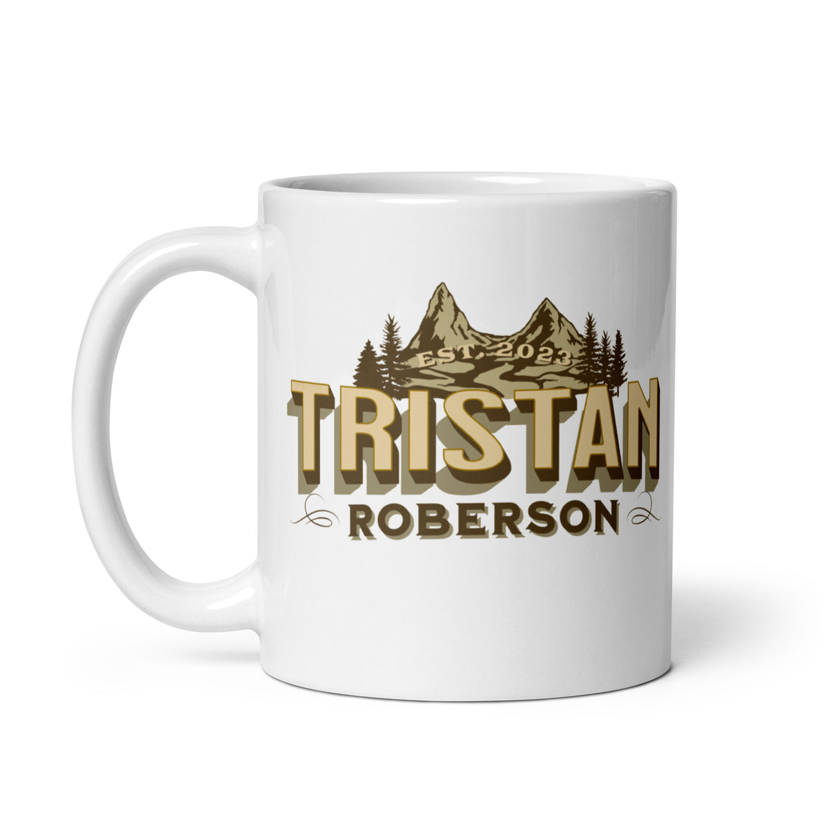 TR Mountain Mug - White