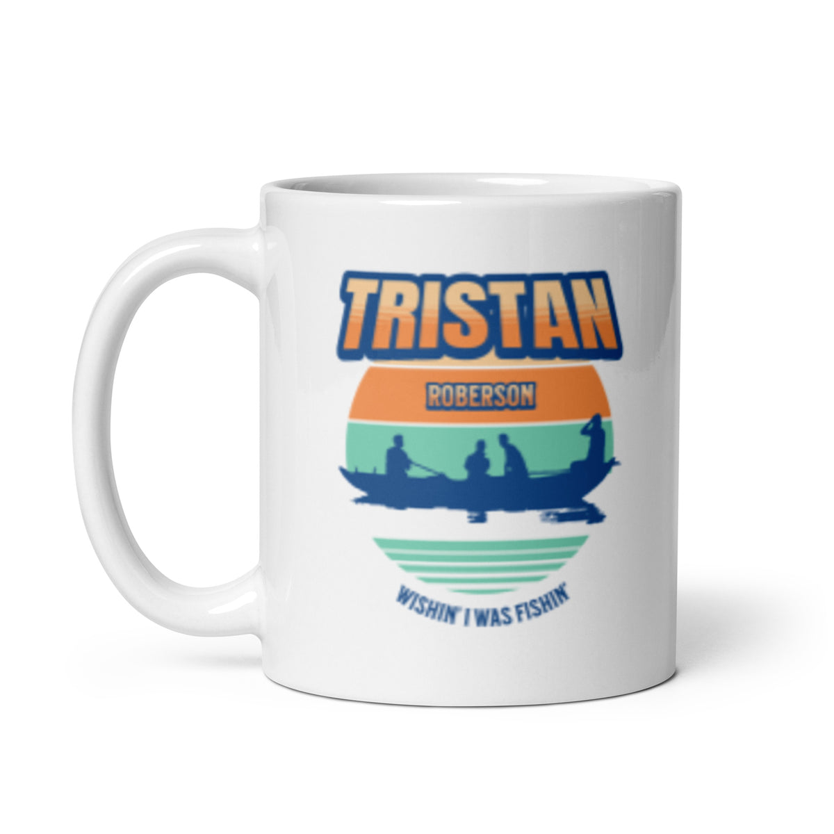 TR Boating Mug - White