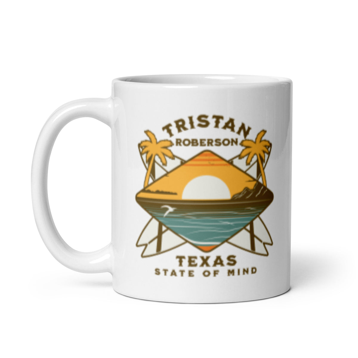 TR Beach Mug - White