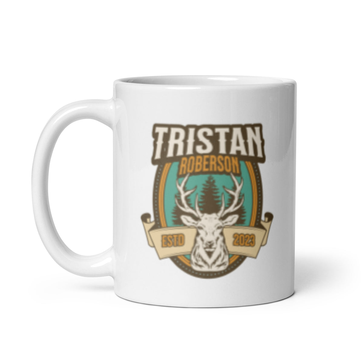 TR Deer Mug - White