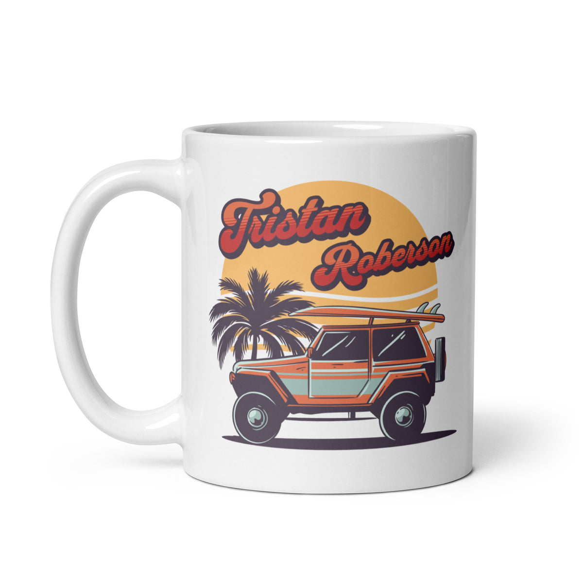 TR Surf Mug - White