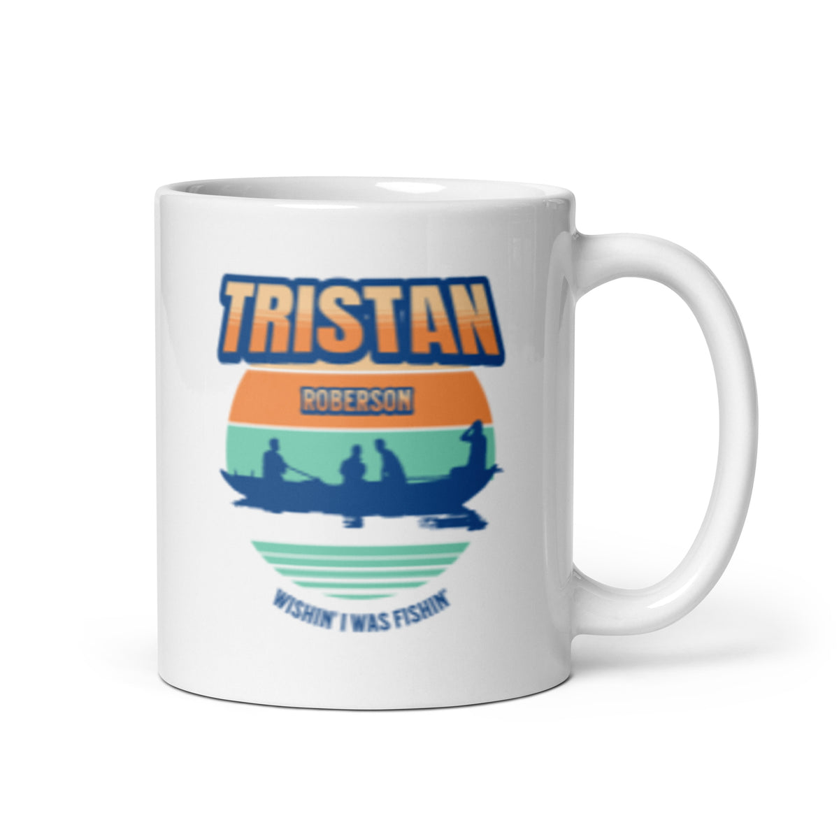 TR Boating Mug - White