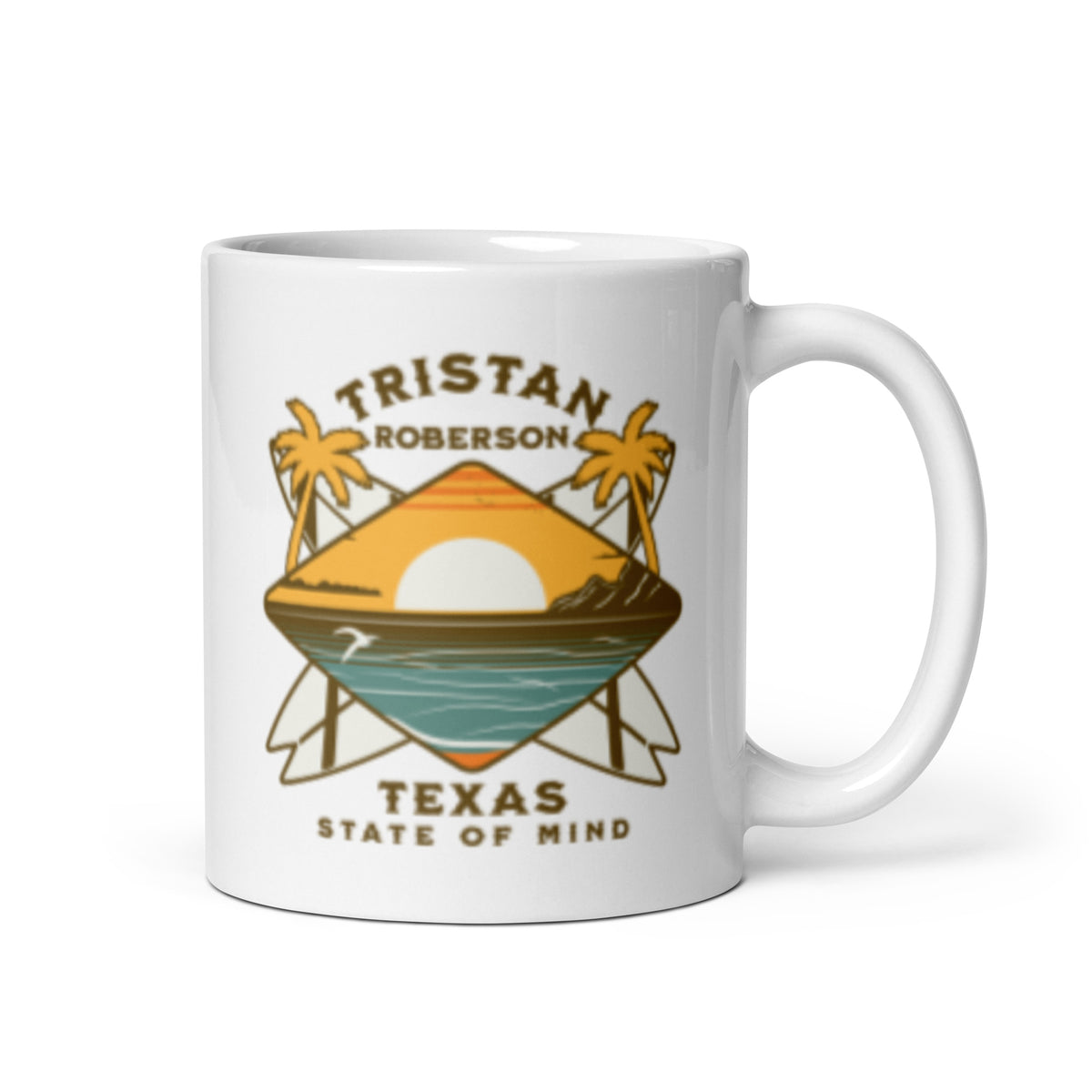 TR Beach Mug - White