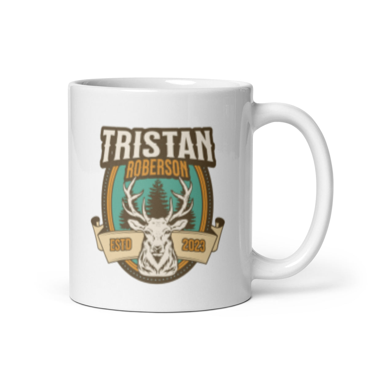 TR Deer Mug - White