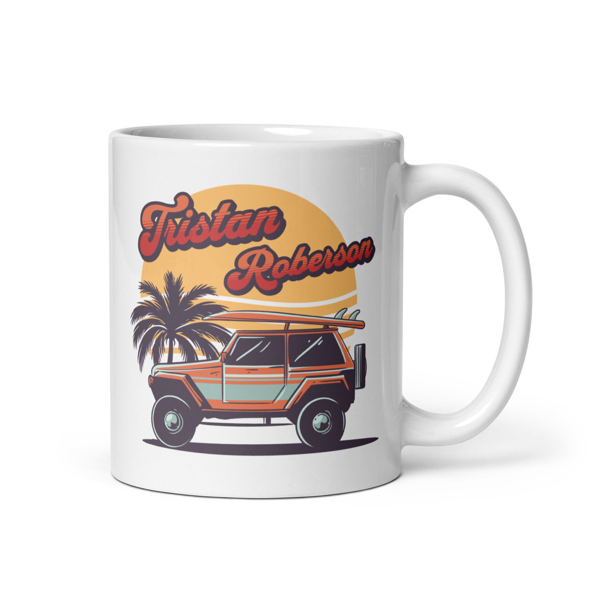 TR Surf Mug - White