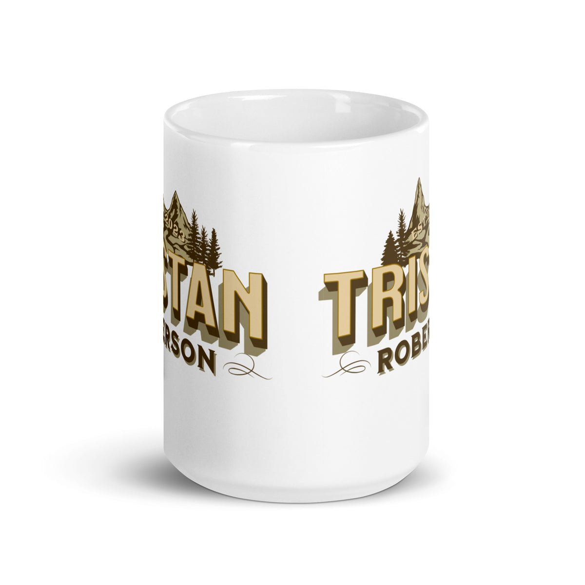 TR Mountain Mug - White