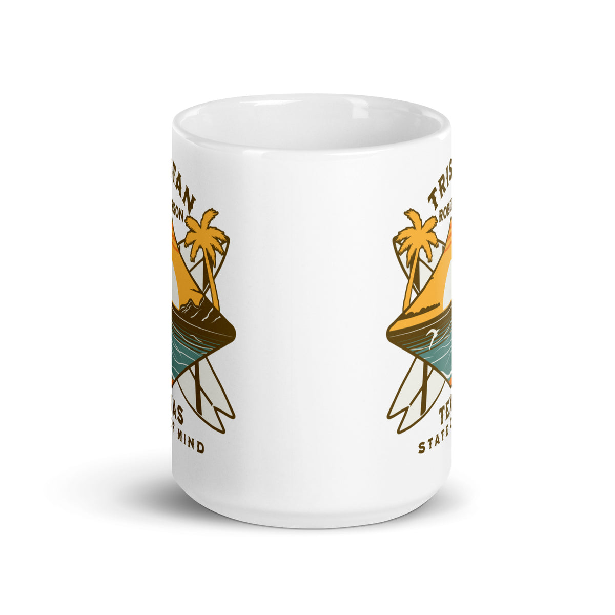 TR Beach Mug - White