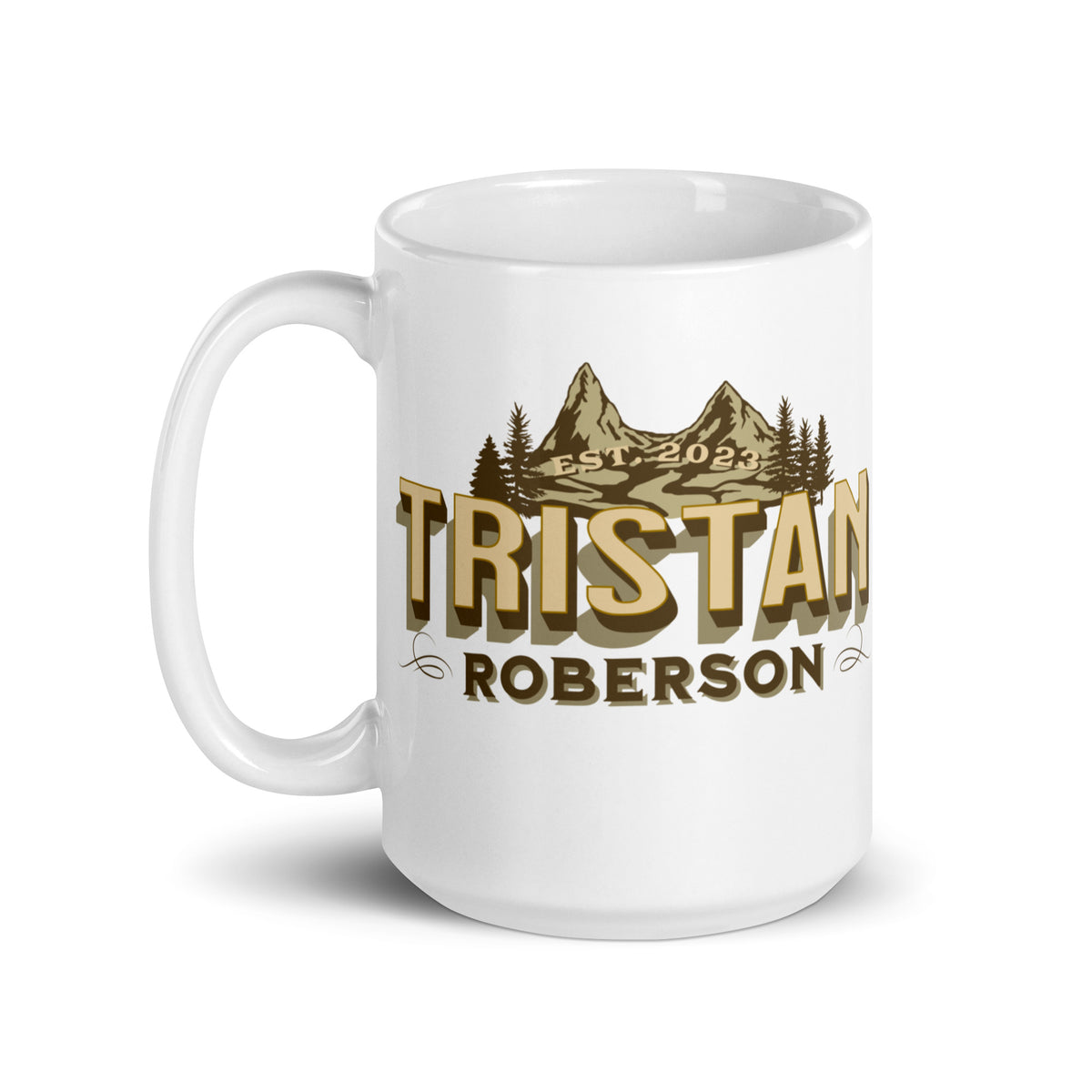 TR Mountain Mug - White