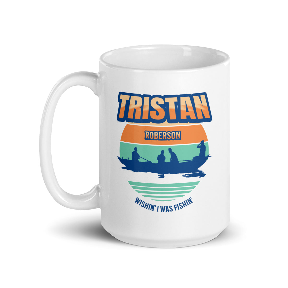 TR Boating Mug - White