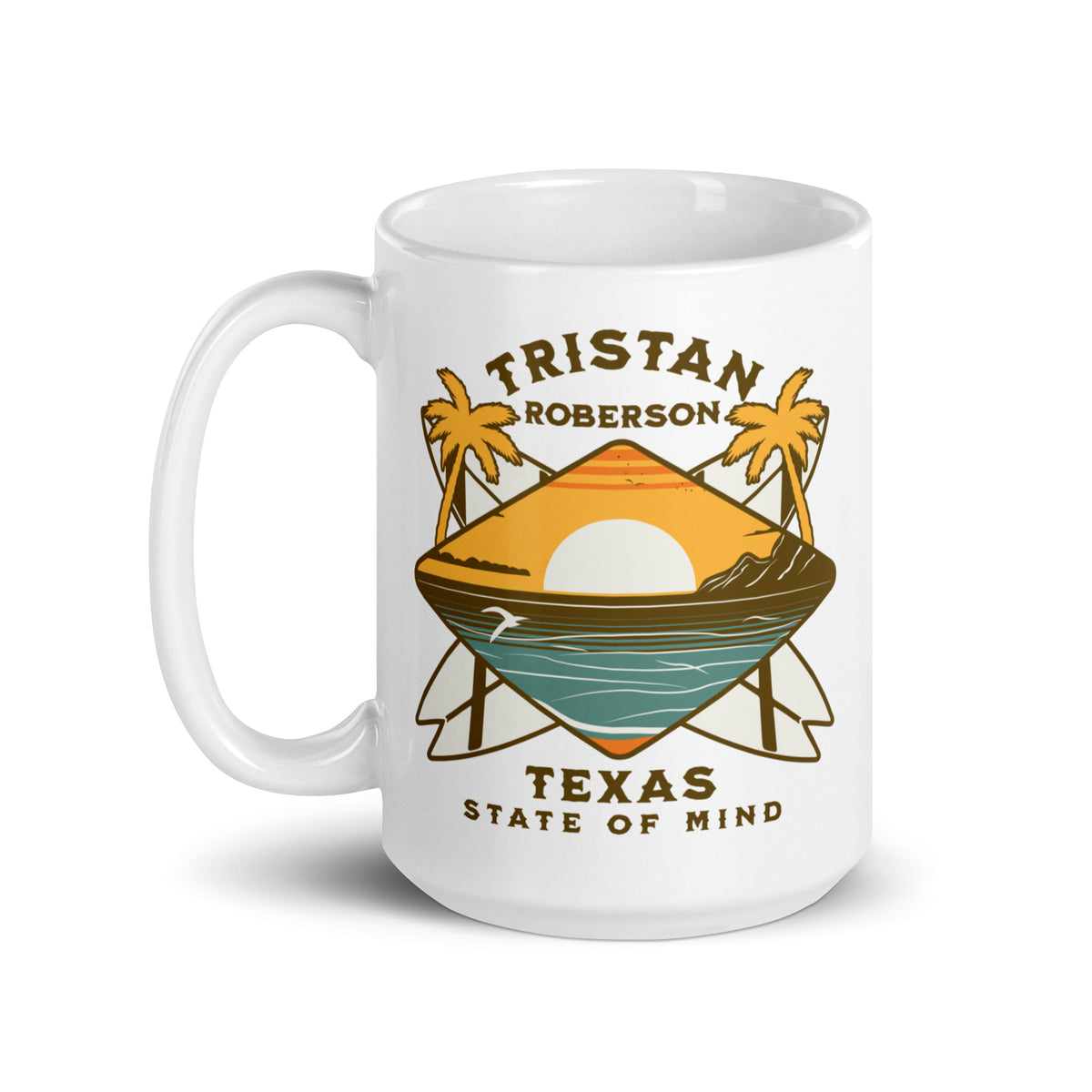 TR Beach Mug - White