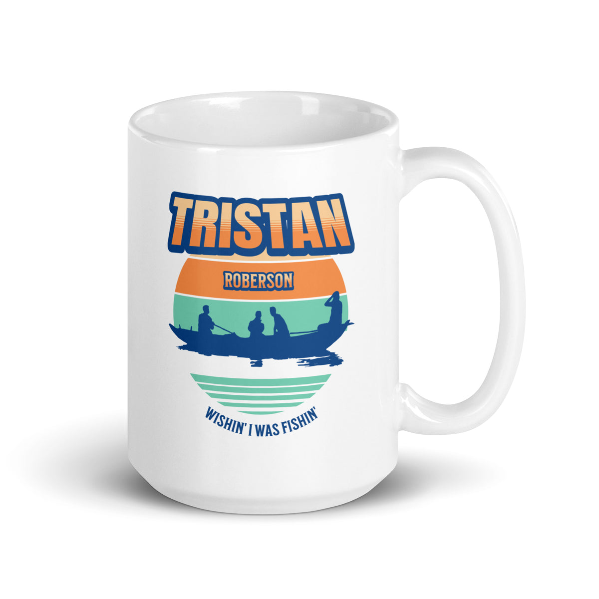 TR Boating Mug - White