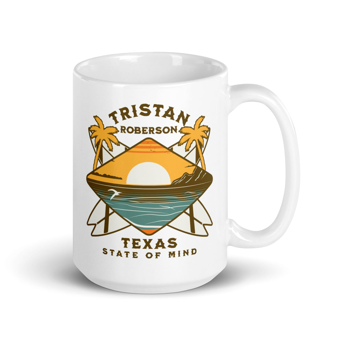 TR Beach Mug - White